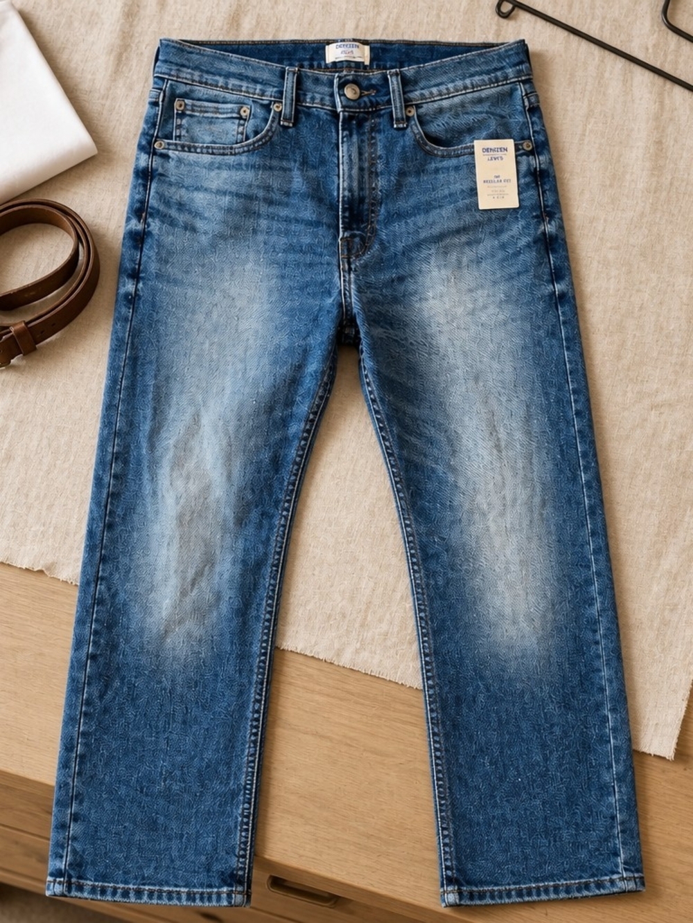 Denizen By Levi's 208 Men Athletic Fit  Blue Jeans Size 32x30